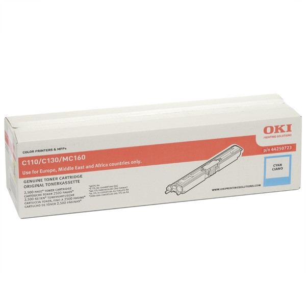 OKI 44250723 toner niebieski, zwiększona pojemność, oryginalny 44250723 042516 - 1