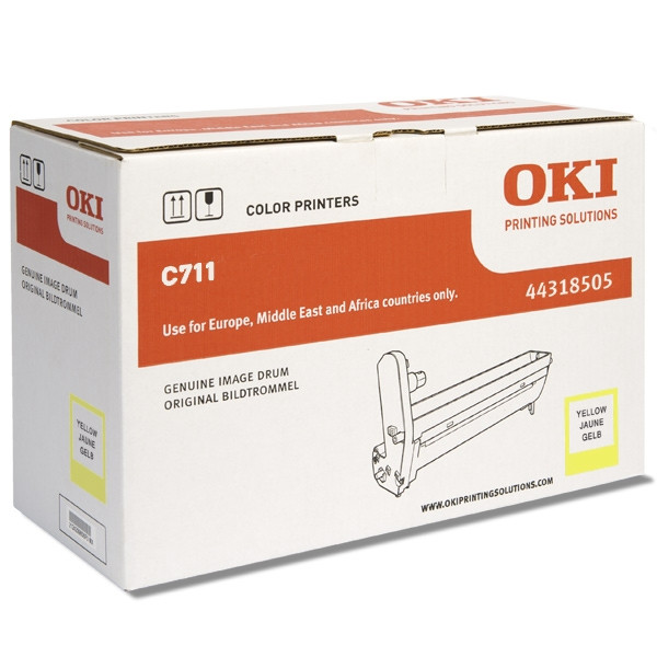 OKI 44318505 bęben / drum żółty, oryginalny 44318505 036098 - 1