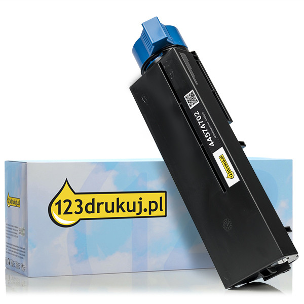 OKI 44574702 toner czarny, wersja 123drukuj 44574702C 042529 - 1