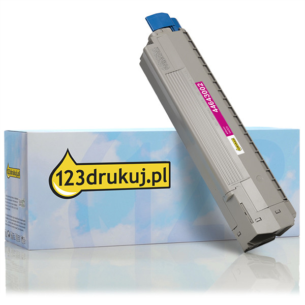 OKI 44643002 toner czerwony, wersja 123drukuj 44643002C 042525 - 1