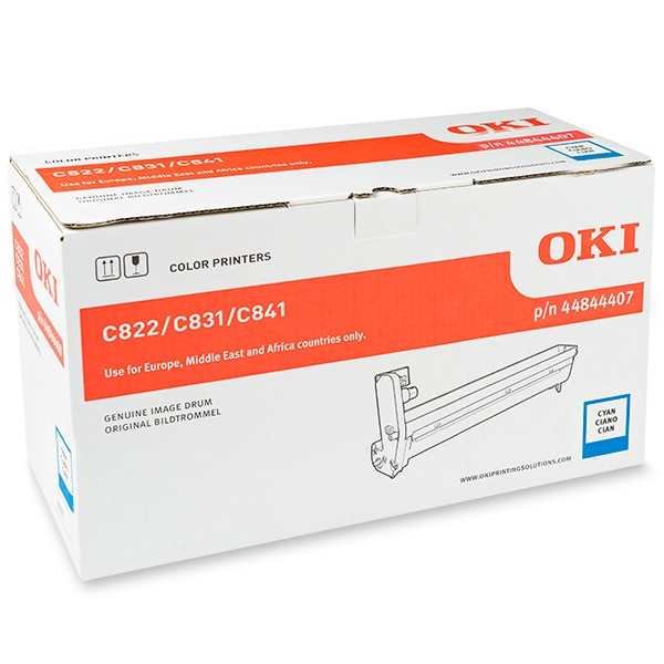 OKI 44844407 bęben / drum niebieski, oryginalny 44844407 042638 - 1