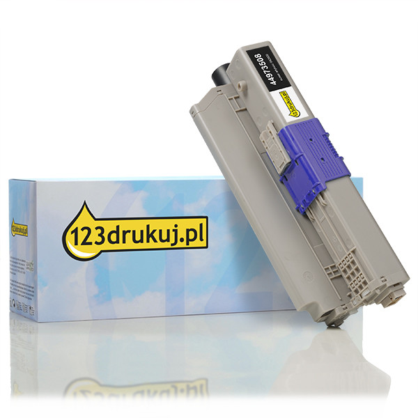 OKI 44973508 toner czarny, zwiększona pojemność, wersja 123drukuj 44973508C 042609 - 1