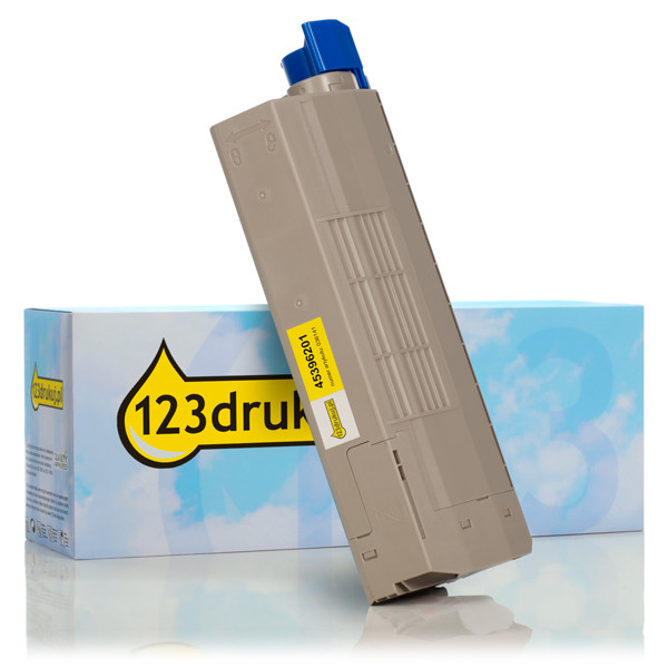 OKI 45396201 toner żółty, zwiększona pojemność, wersja 123drukuj 45396201C 036141 - 1