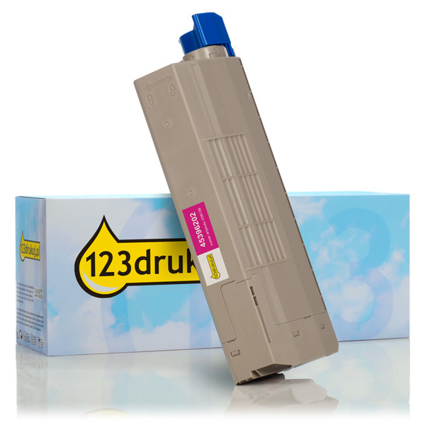 OKI 45396202 toner czerwony, zwiększona pojemność, wersja 123drukuj 45396202C 036139 - 1