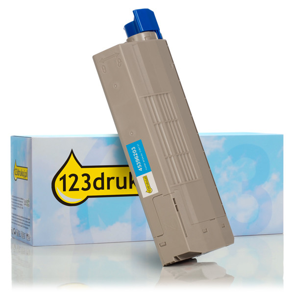 OKI 45396203 toner niebieski, zwiększona pojemność, wersja 123drukuj 45396203C 036137 - 1