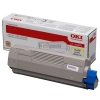 OKI 45396301 toner żółty, oryginalny