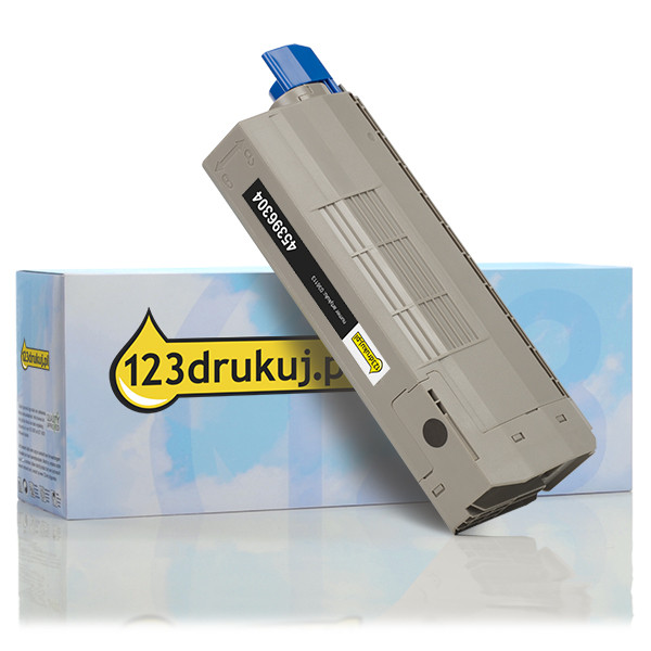 OKI 45396304 toner czarny, wersja 123drukuj 45396304C 036113 - 1