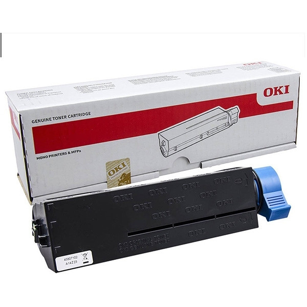 OKI 45807102 toner czarny, oryginalny 45807102 042700 - 1