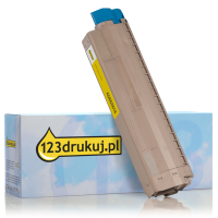 OKI 45862814 toner żółty, zwiększona pojemność, wersja 123drukuj 45862814C 042721