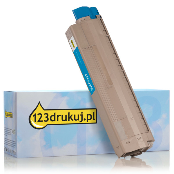 OKI 45862816 toner niebieski, zwiększona pojemność, wersja 123drukuj 45862816C 042717 - 1