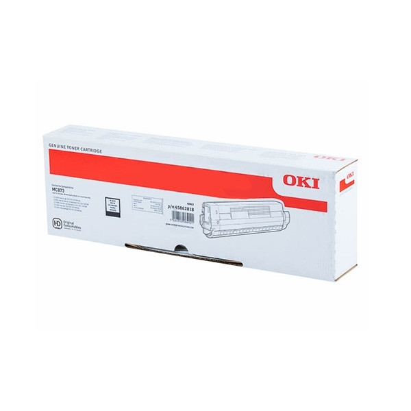 OKI 45862818 toner czarny, zwiększona pojemność, oryginalny 45862818 042714 - 1