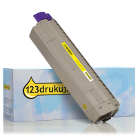 OKI 45862837 toner żółty, wersja 123drukuj 45862837C 042713