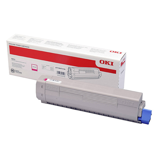 OKI 46471114 toner czerwony, oryginalny 46471114 042740 - 1