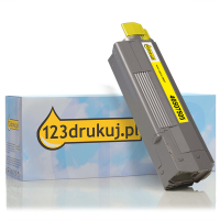 OKI 46507505 toner żółty, wersja 123drukuj 46507505C 036207