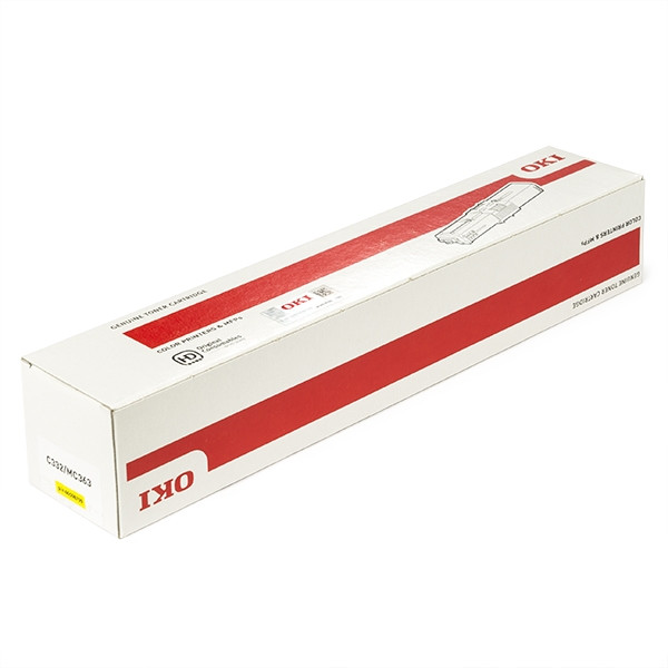 OKI 46508709 toner żółty, zwiększona pojemność, oryginalny 46508709 036246 - 1