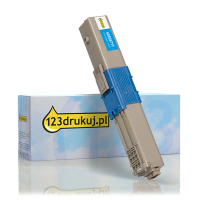 OKI 46508711 toner niebieski, zwiększona pojemność, wersja 123drukuj