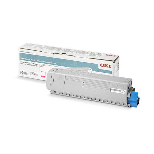 OKI 46861326 toner czerwony, oryginalny 042988 - 1