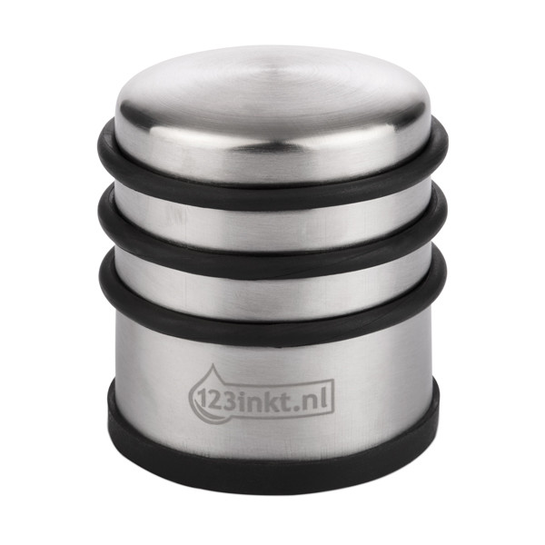Odbojnik do drzwi 1 kg chrom/czarny - model wysoki, 123drukuj 300993 - 1