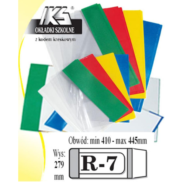 Okładka szkolna regulowana R7 279x410-445 mm  246843 - 1