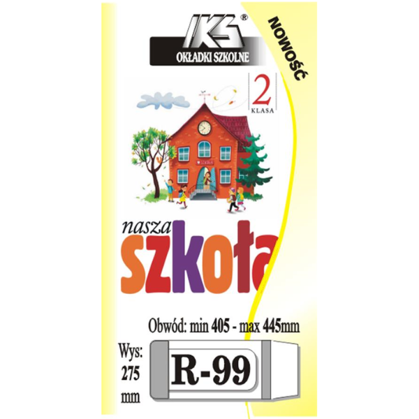 Okładka szkolna regulowana R99 275x405-445 mm  246835 - 1