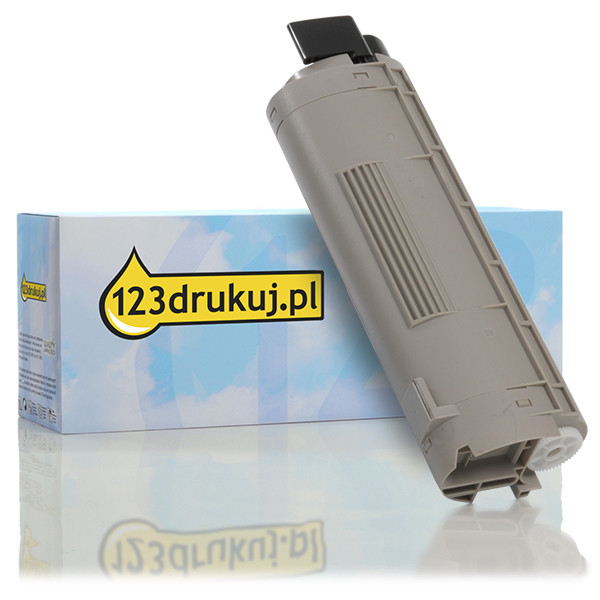 Oki 43865708 toner czarny, wersja 123drukuj 43865708C 035969 - 1