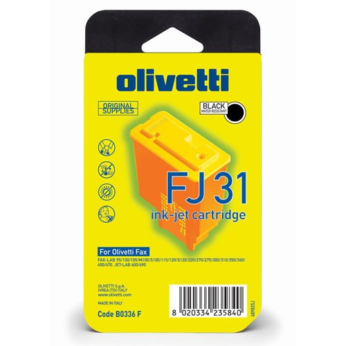 Olivetti B0336 (FJ 31) tusz czarny, oryginalny B0336F 042380 - 1