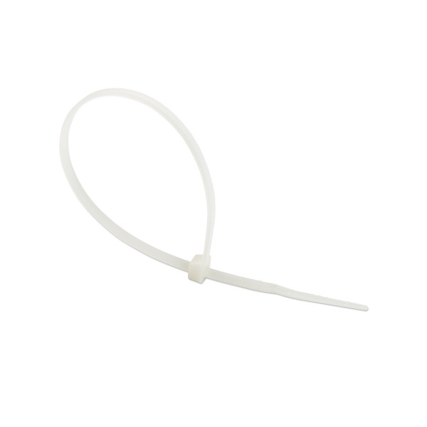 Opaska zaciskowa 200 x 3,6 mm biała (100 sztuk) 123drukuj 302427 - 2