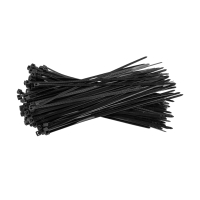 Opaska zaciskowa 200 x 3,6 mm czarna (100 sztuk) 123drukuj 301938