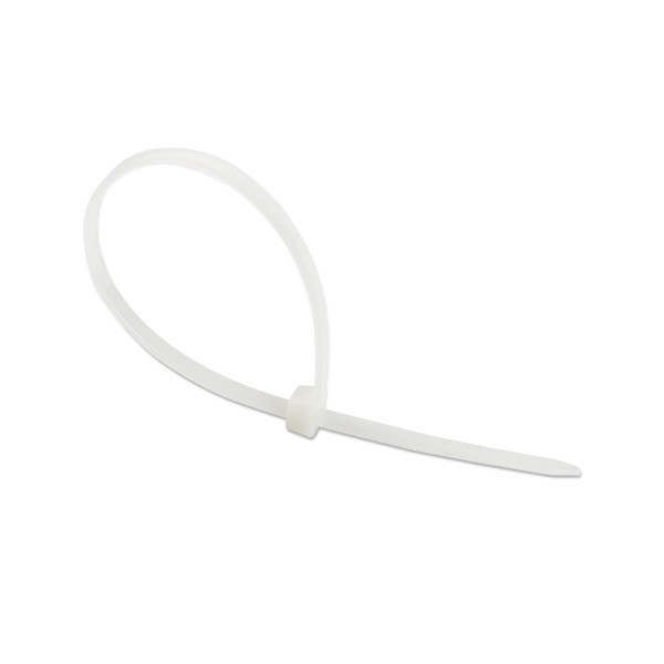 Opaska zaciskowa 200 x 4,8 mm biała (100 sztuk) 123drukuj 302429 - 2