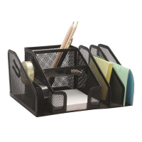 Organizer na biurko Q-connect czarny  246494