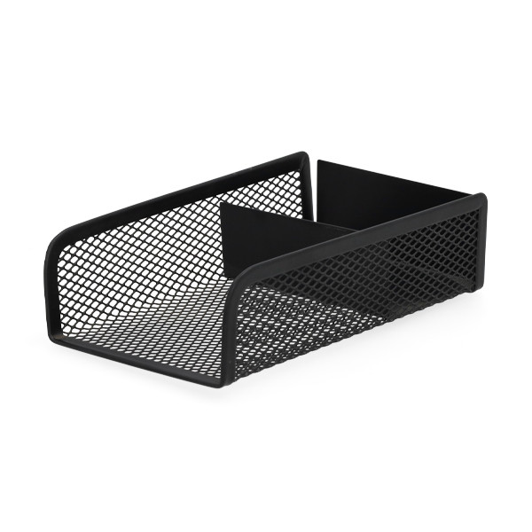 Organizer na notatki z 2 przegródkami, czarny, 123drukuj 303086 - 1