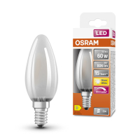 Żarówka E14 LED Osram | świeca B35 | matowa | ściemnialna | 2700K | 5,5 W (60 W) LOS00140