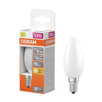 Żarówka E14 LED Osram | świeca B35 | matowa | 2700K | 1 W (15 W) LOS01861