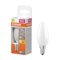 Żarówka E14 LED Osram | świeca B35 | matowa | 2700K | 3,4 W (40 W) LOS01865