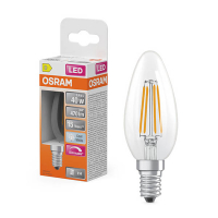 Żarówka E14 filamentowa LED Osram | świeca B35 | ściemnialna | 4000K | 3,4 W (40 W) LOS02128