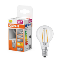 Żarówka E14 filamentowa LED Osram | kula P45 | 2700K | 1,8 W (25 W) LOS01891