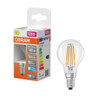 Żarówka E14 filamentowa LED Osram | kula P45 | 6500K | 3,4 W (40 W) LOS02170