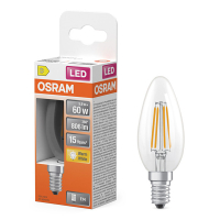 Żarówka E14 filamentowa Osram | świeca B35 | 2700K | 5,5 W (60 W) LOS01189
