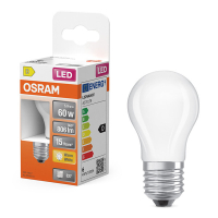 Żarówka E27 LED Osram | kula P45 | matowa | 2700K | 5,9 W (60 W) LOS01255