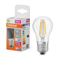 Żarówka E27 filamentowa LED Osram | kula P45 | ściemnialna | 4000K | 3,4 W (40 W) LOS02158