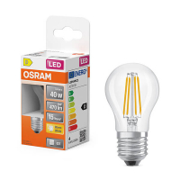 Żarówka E27 filamentowa LED Osram | kula P45 | 2700K | 3,4 W (40 W) LOS01893