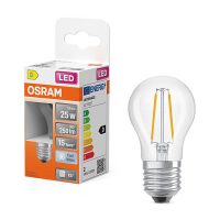 Żarówka E27 filamentowa LED Osram | kula P45 | 4000K | 1,8 W (25 W) LOS02162