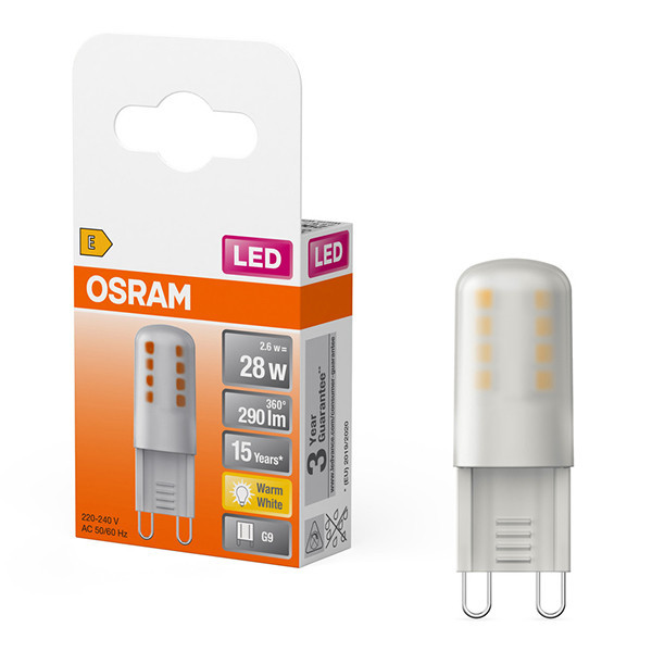 Żarówka G9 LED Osram | matowa | 2700K | 2,6 W (28 W) LOS01391 - 1
