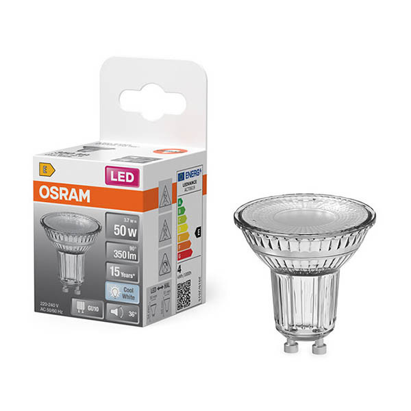 Żarówka GU10 LED Osram | spot | 4000K | 3,7 W (50 W) LOS01943 - 1