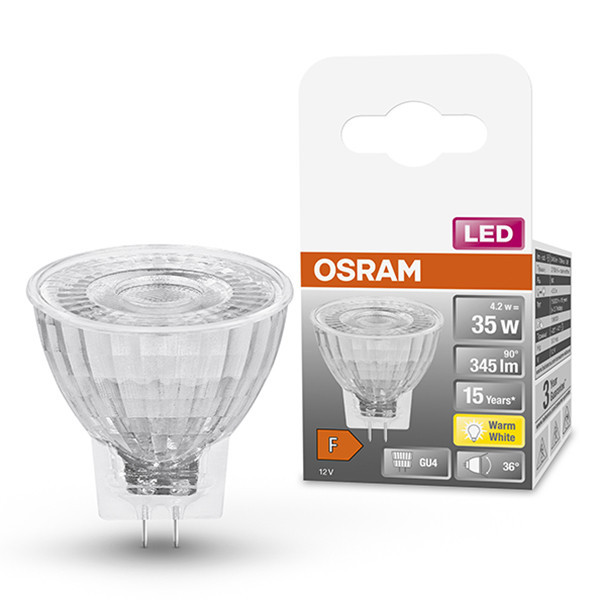 Żarówka GU4 (MR11) LED Osram | 2700K | 4,2 W (35 W) LOS00304 - 1