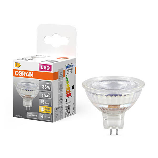 Żarówka GU5.3 (MR16) LED Osram | spot | 2700K | 3,4 W (35 W) LOS01949 - 1
