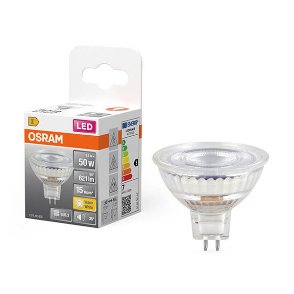Żarówka GU5.3 (MR16) LED Osram | spot | 2700K | 6,1 W (50 W) LOS01953 - 1