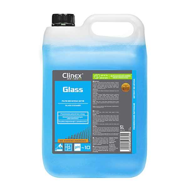 Płyn do mycia szyb, Clinex Glass 5L CL77111 248271 - 1