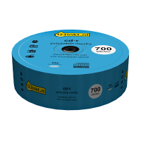 Płyta CD-R 700 MB 52x  do nadruku, 10 szt, 123drukuj 301227