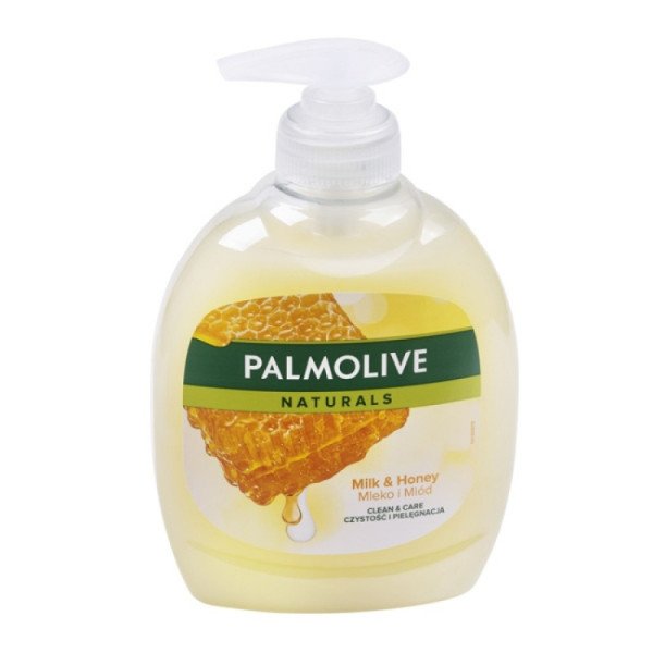 Mydło do rąk w płynie Palmolive, mleko i miód (300ml) 700175 - 1